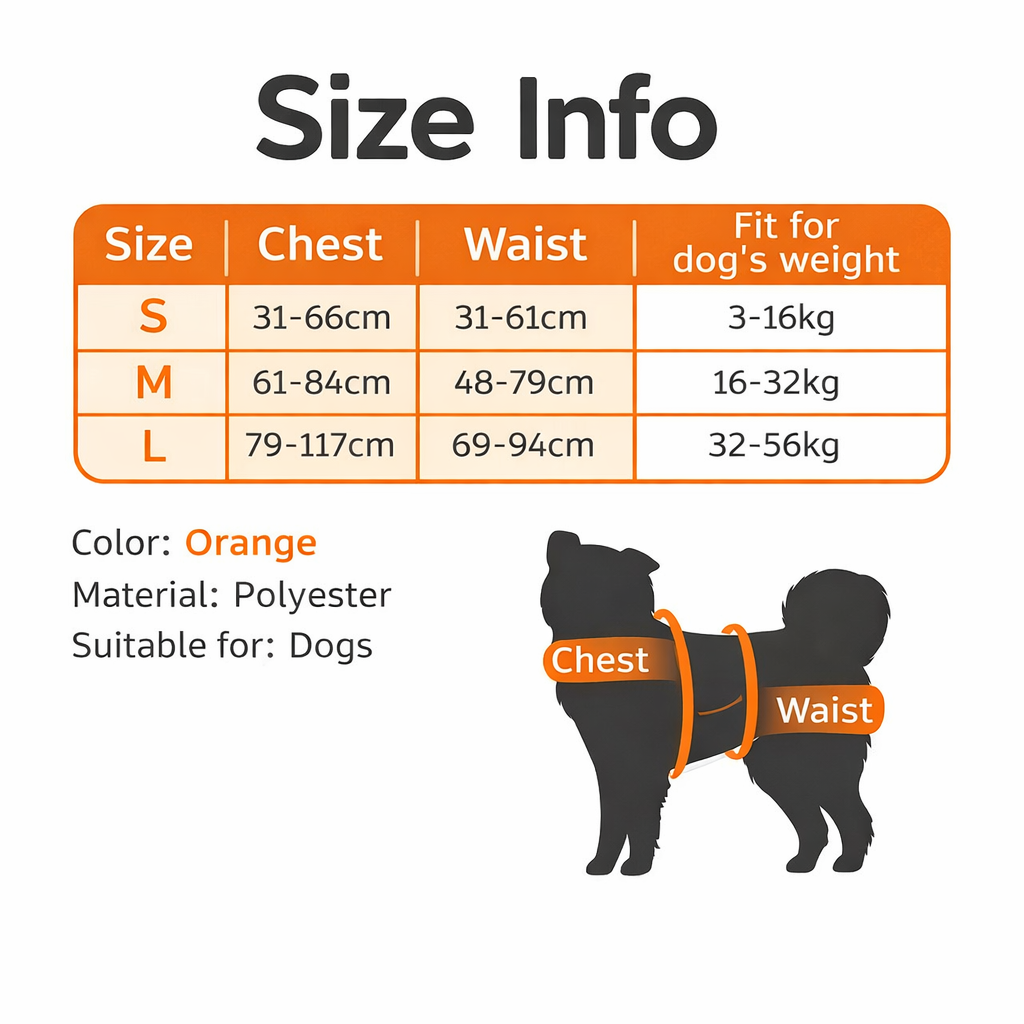 Petsova Mobility Support Harness