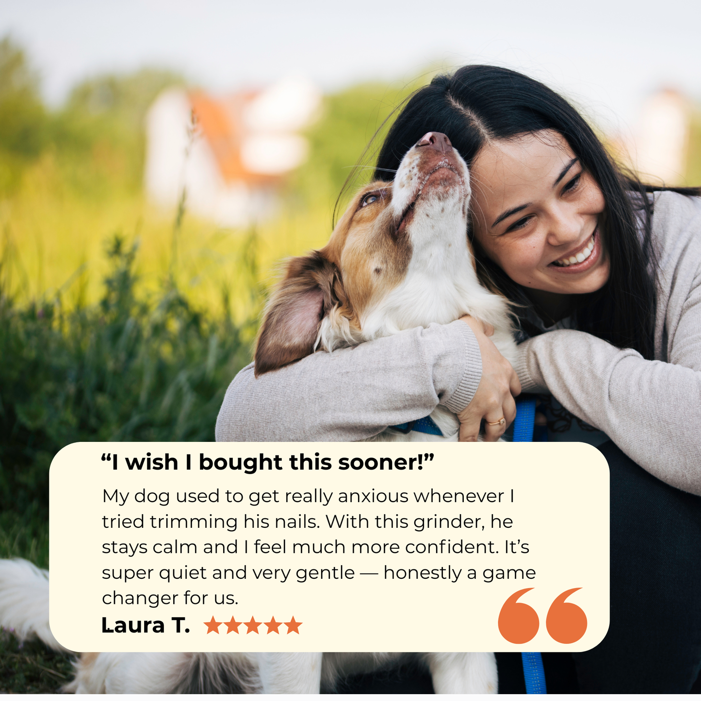 PetSova™ SilentPaw Pro Nail Grinder