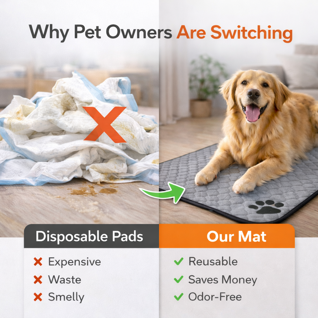 PetSova™ SmartPee Washable Dog Mat