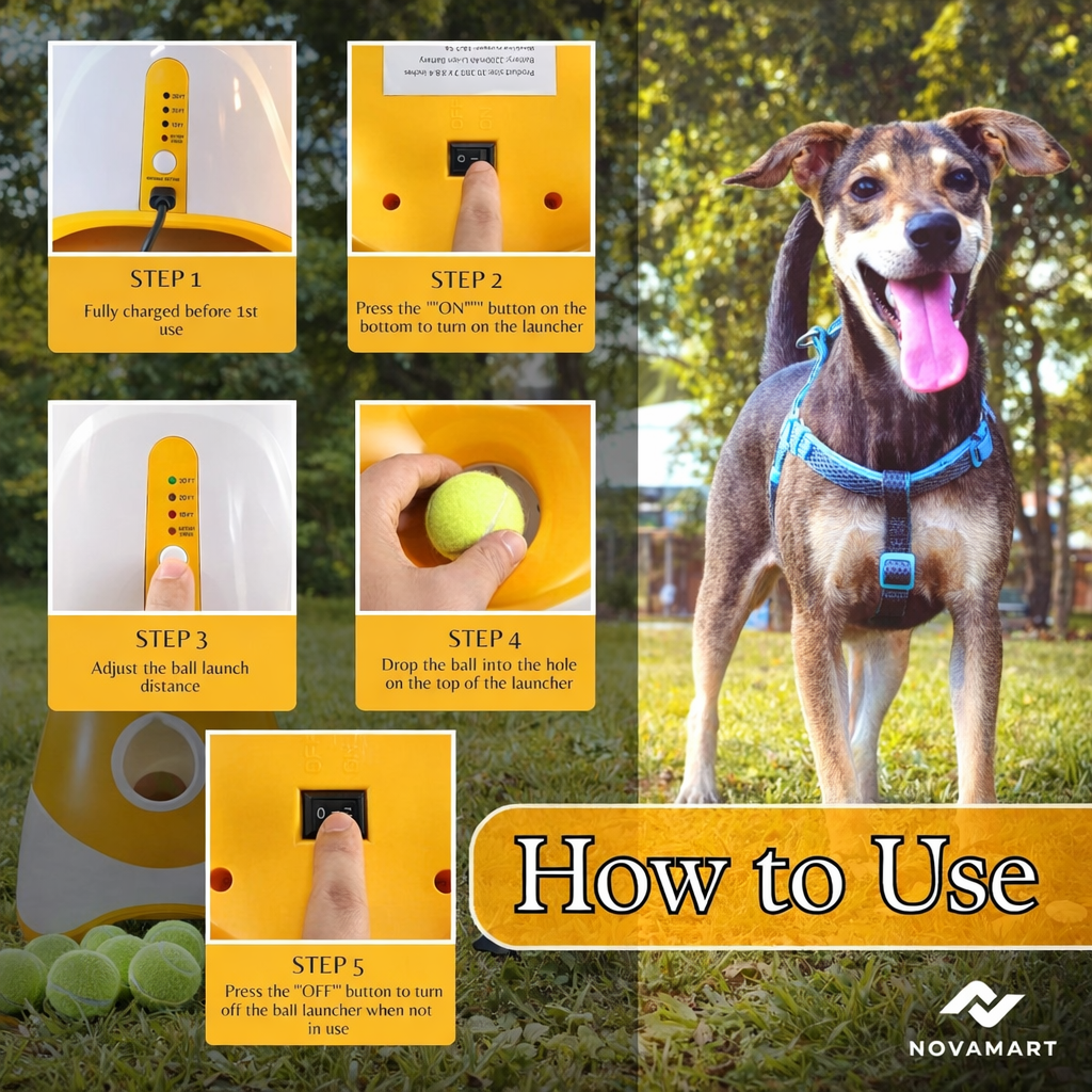 Dog Ball Thrower Automatic