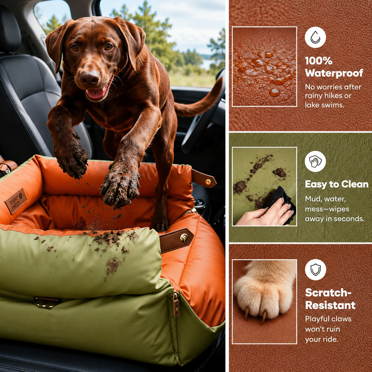 PetSova™ SafeRide Dog Seat