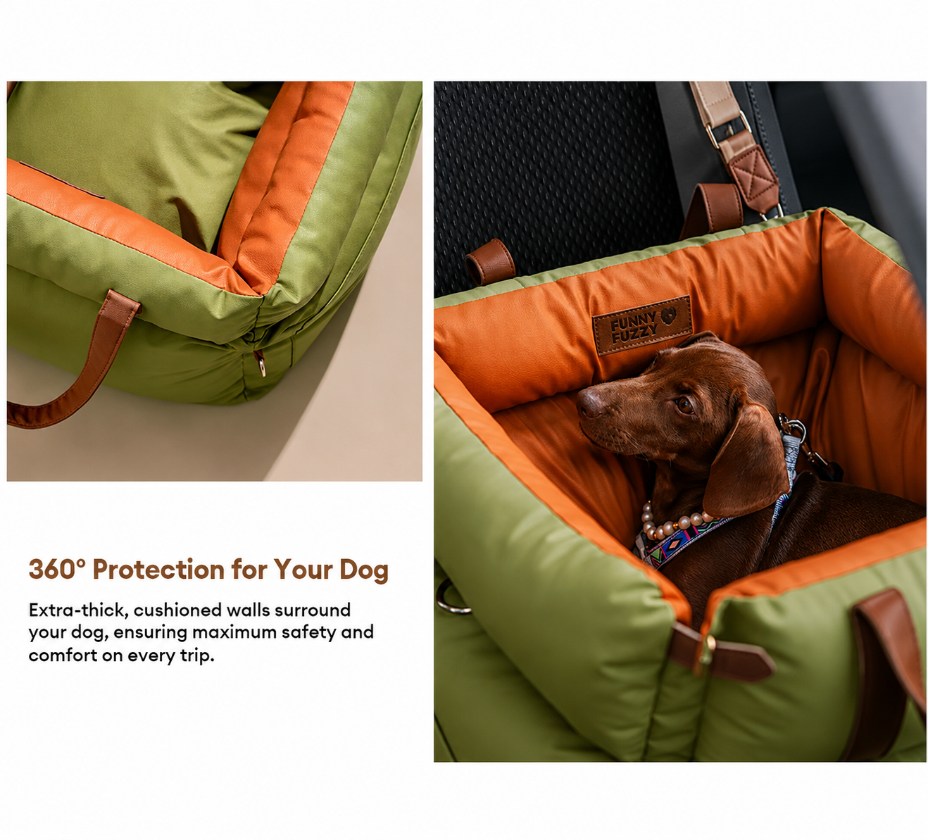 PetSova™ SafeRide Dog Seat