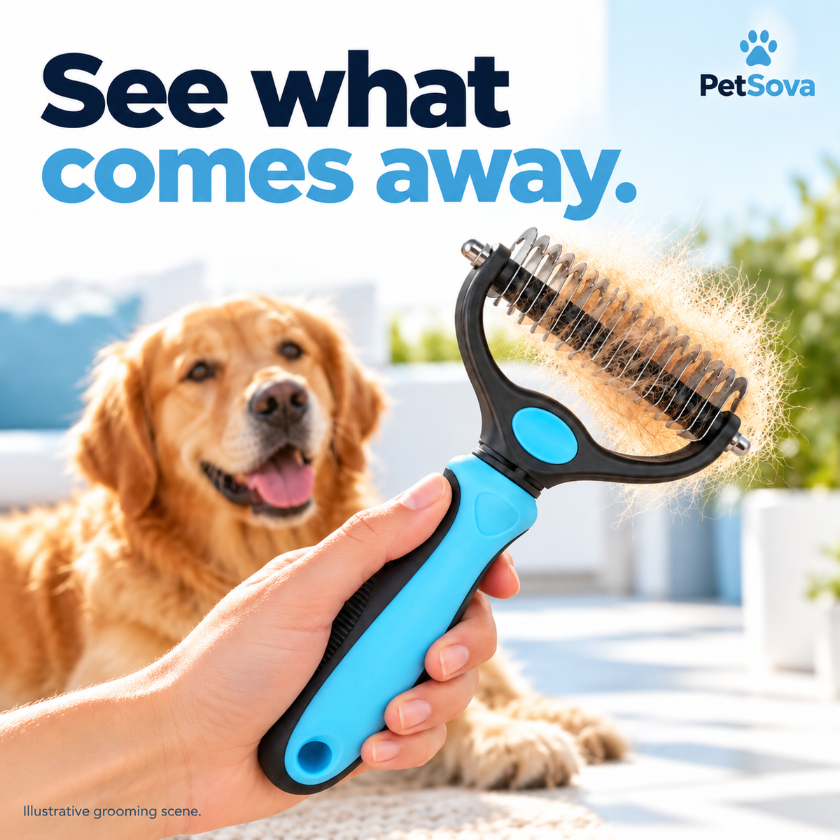 FurRelief™ Pro Grooming Comb