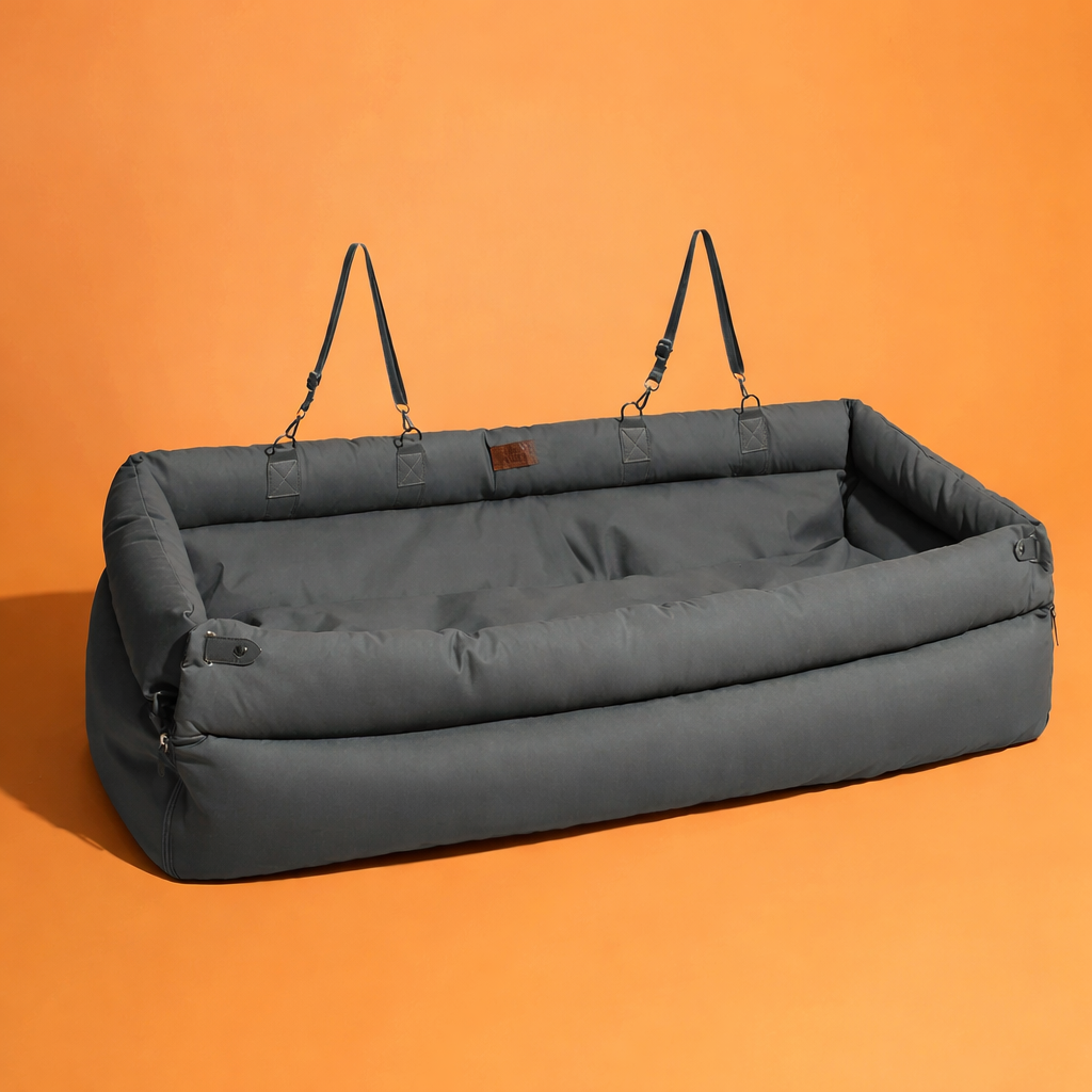 Luxury Dog Car Seat Bed for Safer, Calmer Rides