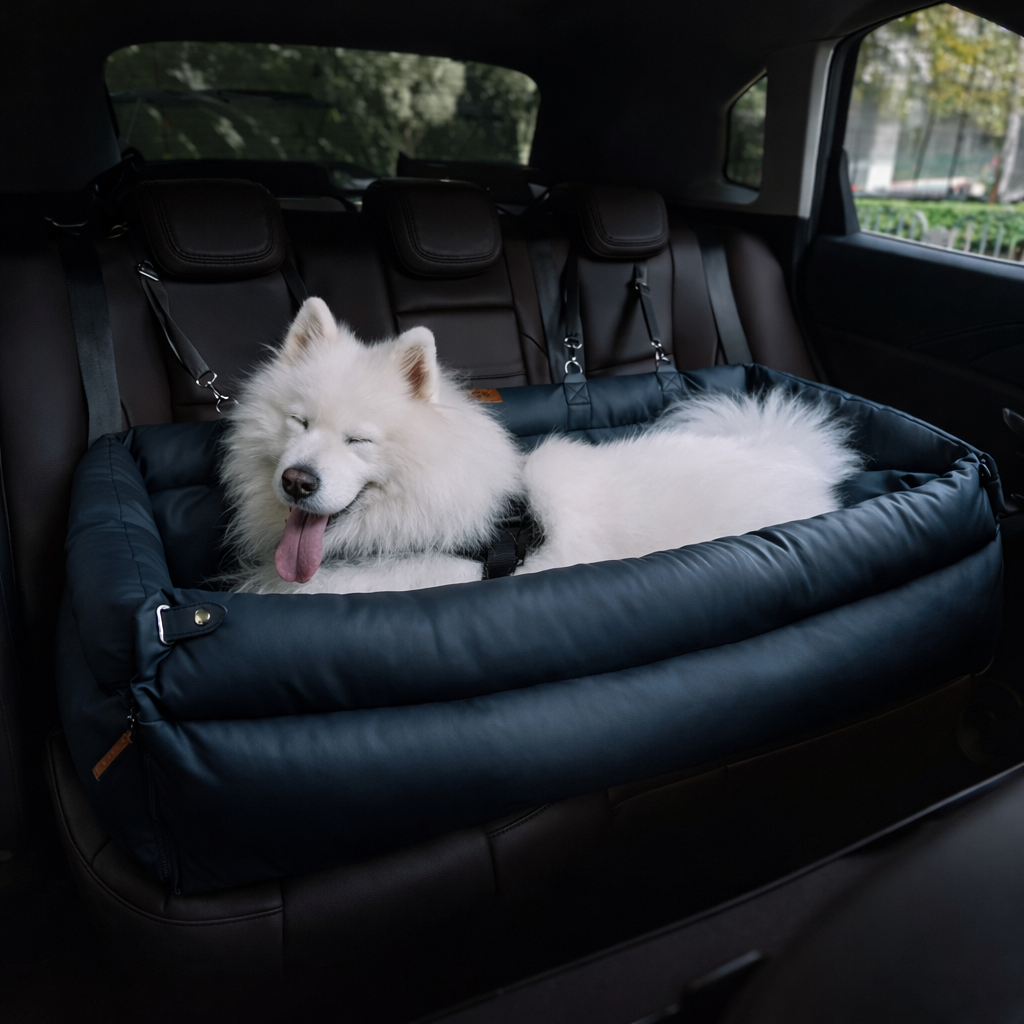 Luxury Dog Car Seat Bed for Safer, Calmer Rides