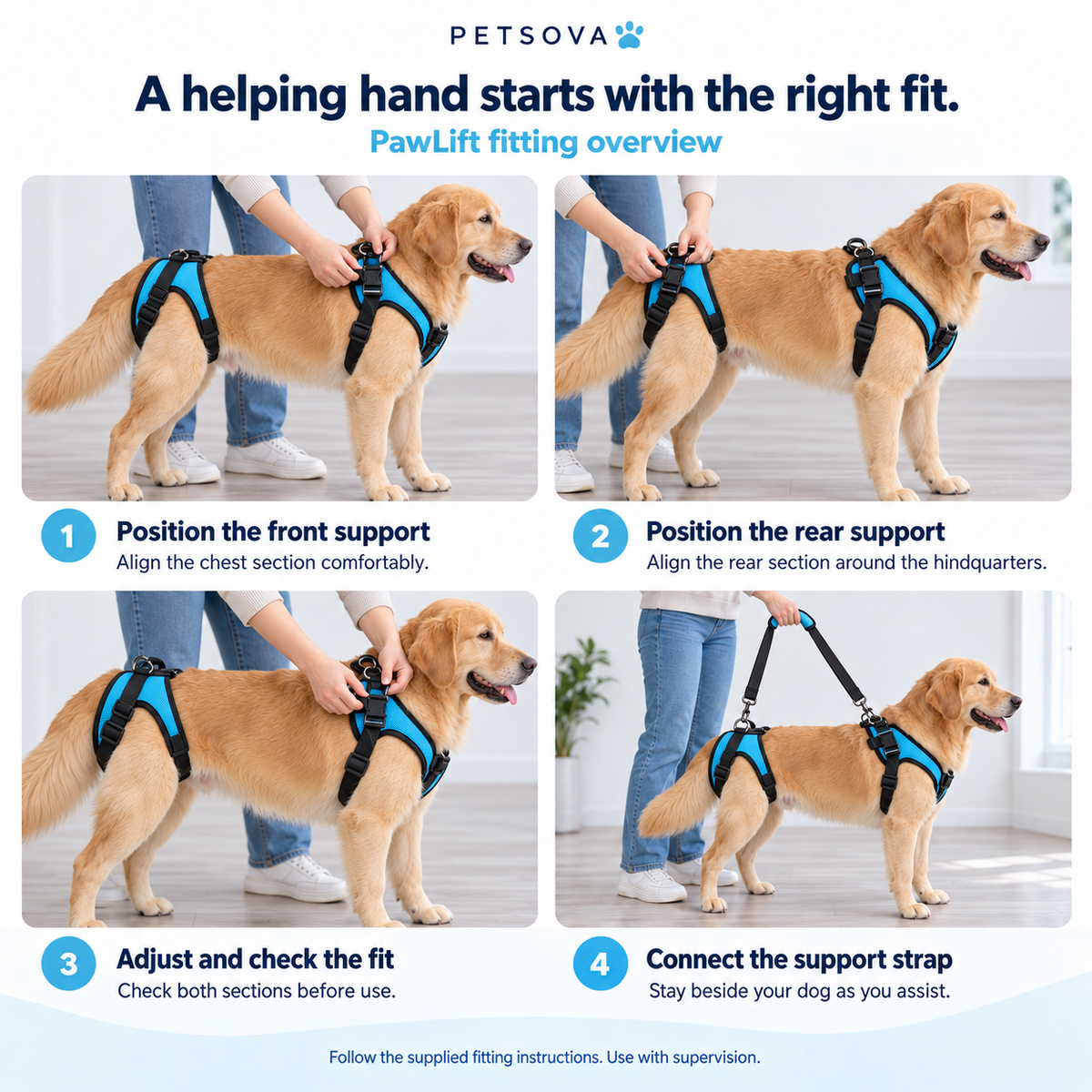PawLift™ Mobility Support Harness