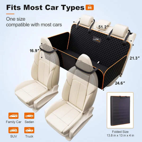 PetSova™ Hard Bottom Seat Cover