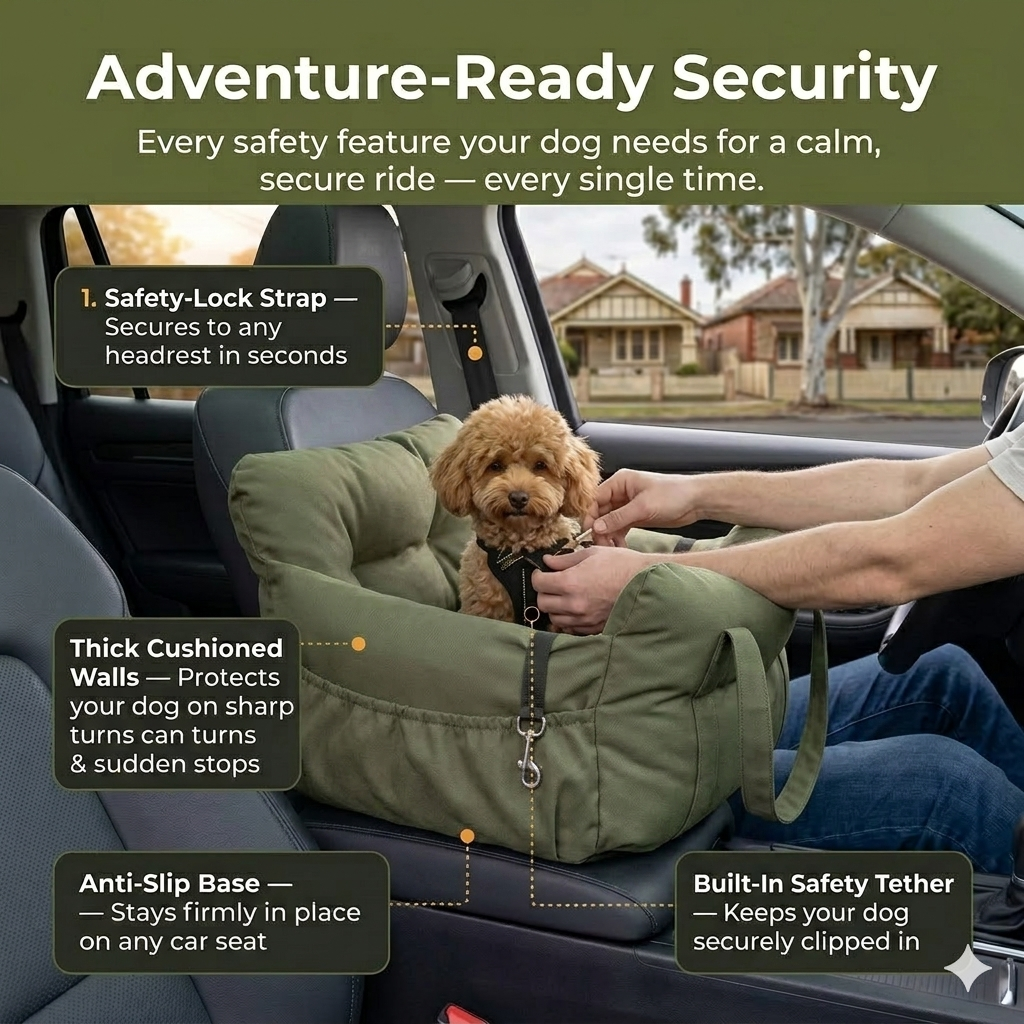 CozyRide Dog Booster Seat