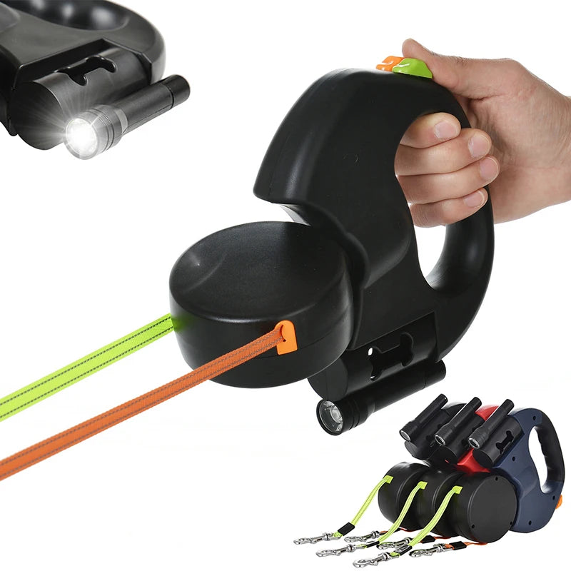 TwinGlow Retractable Leash